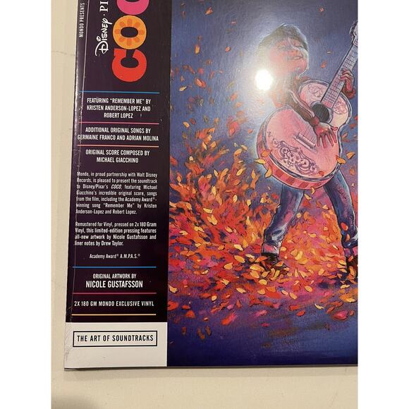 Coco Disney Original Motion Picture Soundtrack 2XLP Splatter Vinyl by Mondo NEW - Picture 3 of 10